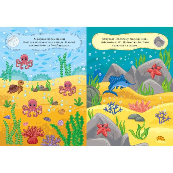 Граємо в хованки. З морськими мешканцями – Сікора Ю.О – УЛА (104548)