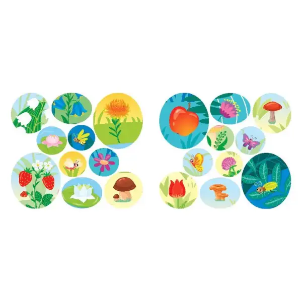 Назви. Розфарбуй. Наклей.Кружляю та повзаю – УЛА (106911)