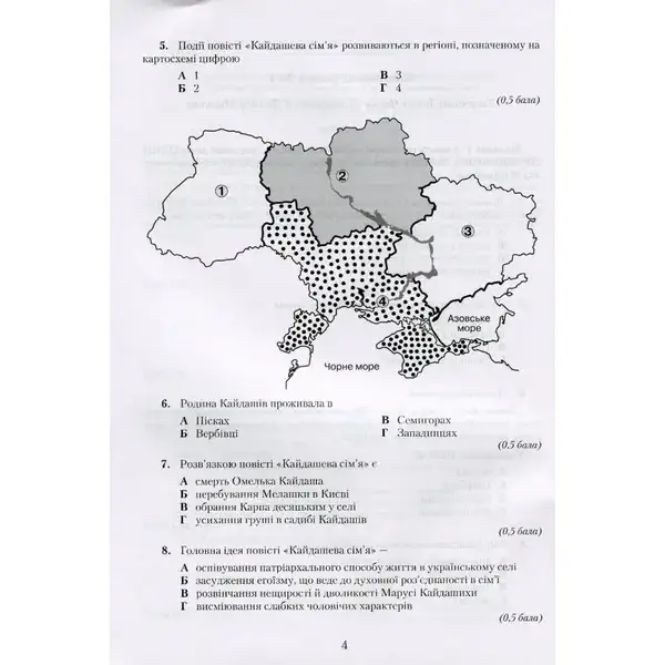 Українська література, 10 кл., Зошит для контрольних робіт – Авраменко О. М. – Грамота (107469)