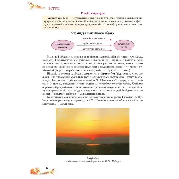 Українська література, 8 кл., Підручник – Пахаренко В. І. – Грамота (107484)