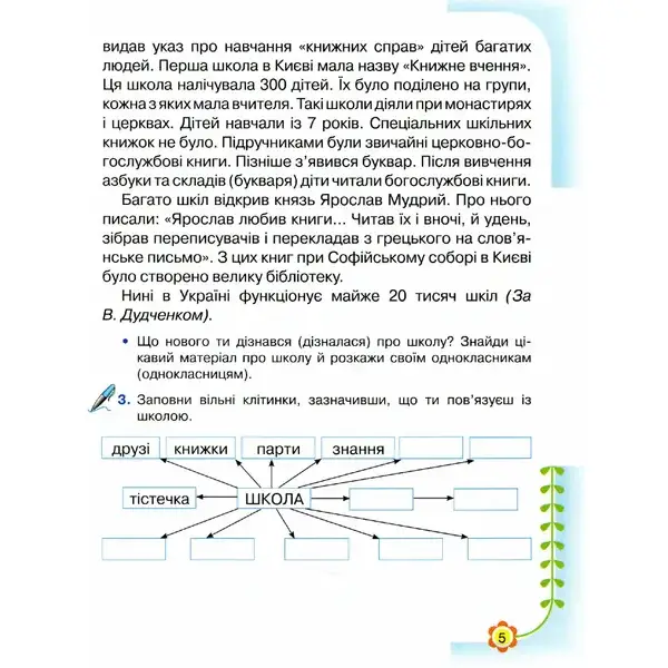 Українська мова, 3 кл., Зошит з розвитку усного та писемного мовлення – Захарійчук М.Д. – Грамота (107364)