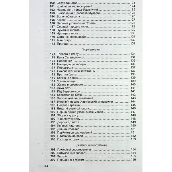 Збірник диктантів з української мови для 5-11 класів – Шевелєва Л.А. – Гімназія (107168)