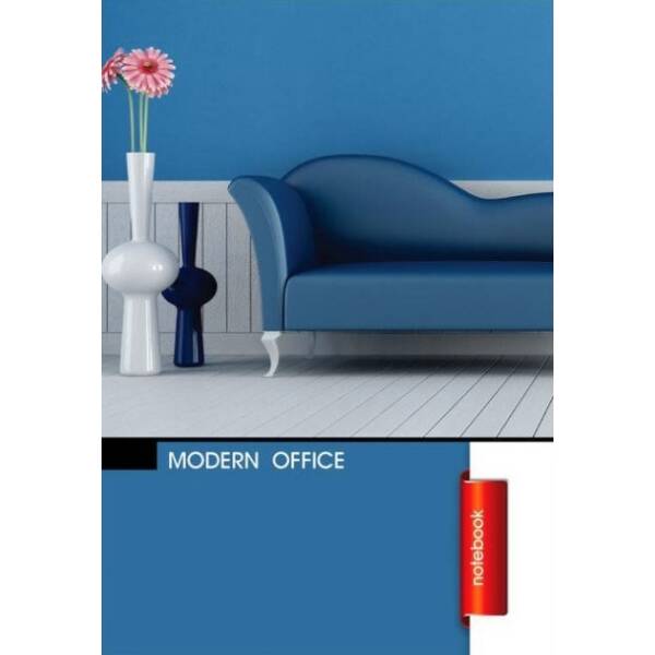 Зошит робочий 48 аркушів. Лінія. Modern office – dark blue.