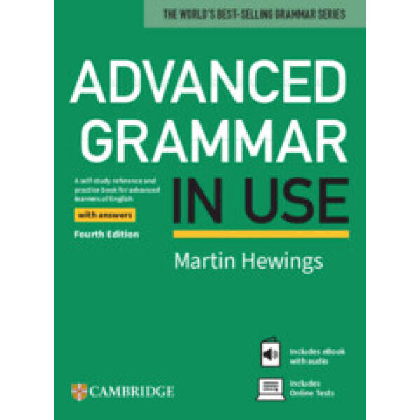 Advanced Grammar in Use 4th Edition Book with Answers and eBook and Online Test