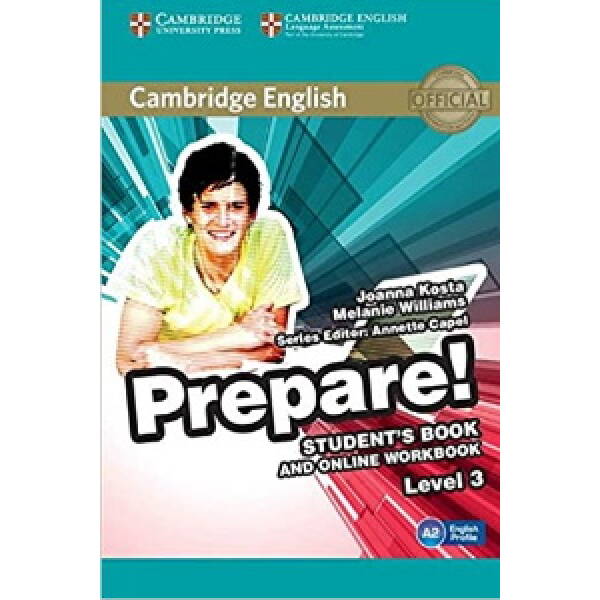 Cambridge English Prepare! Level 3 SB and online WB including Companion for Ukraine