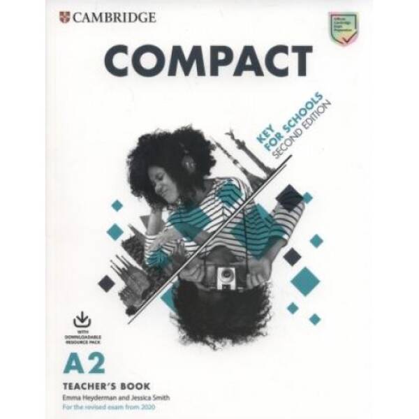 Compact Key for Schools 2 Ed Teacher’s Book with Downloadable Class Audio and Teacher’s Photocopiabl