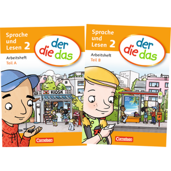 der die das – 2 Arbeitsheft A/B, 2 Hefte