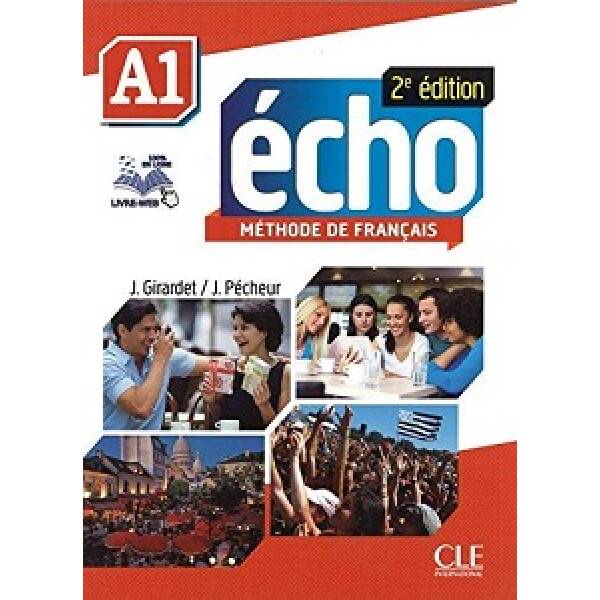 Echo 2e édition A1 Livre + DVD-Rom + livre-web