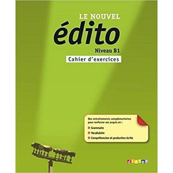 Edito B1 Cahier d’exercices