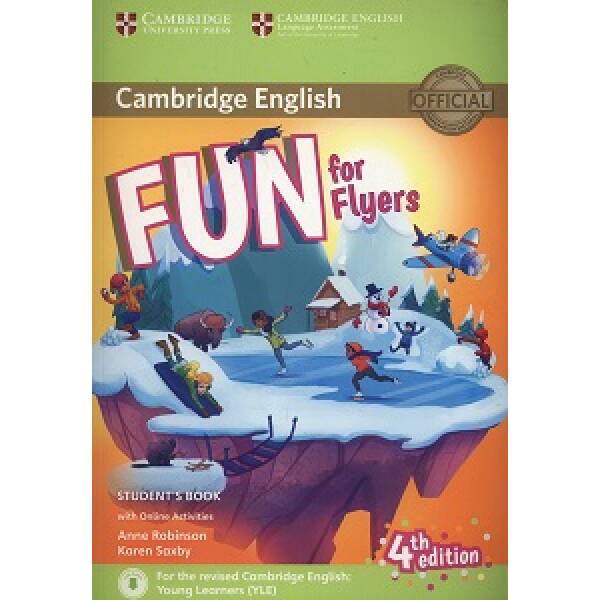 Fun for 4th Edition Flyers Student’s Book with Online Activities with Audio
