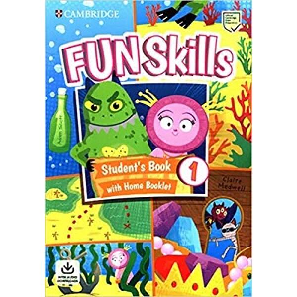 Fun Skills Level 1 SB with Home Booklet and Downloadable Audio