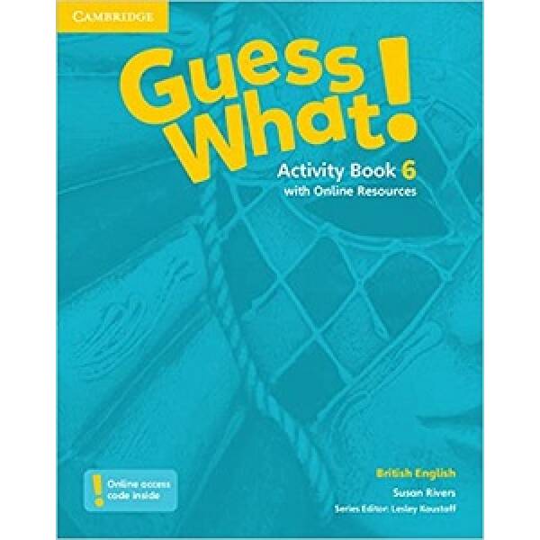 Guess What! Level 6 Activity Book with Online Resources