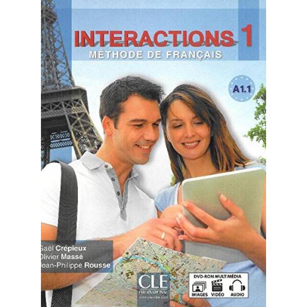 Interactions 1 Livre + Cahier d`exercices + DVD-ROM