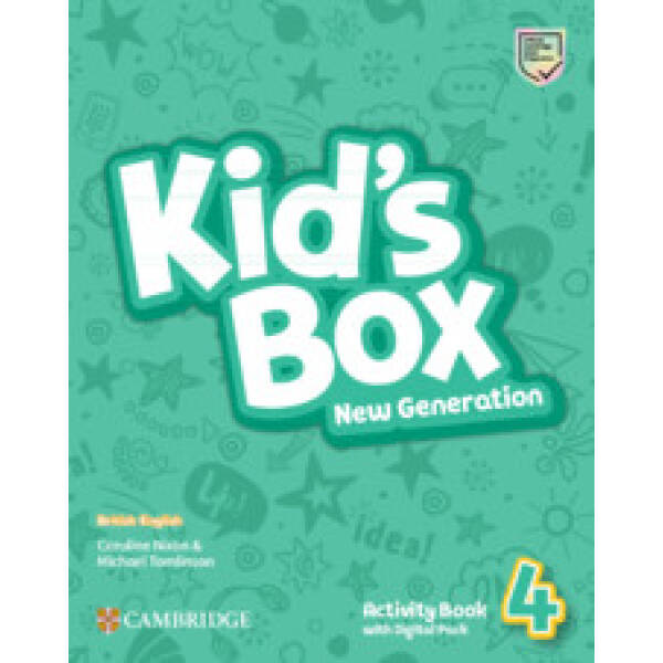 Kid’s Box New Generation 4 Activity Book with Digital Pack