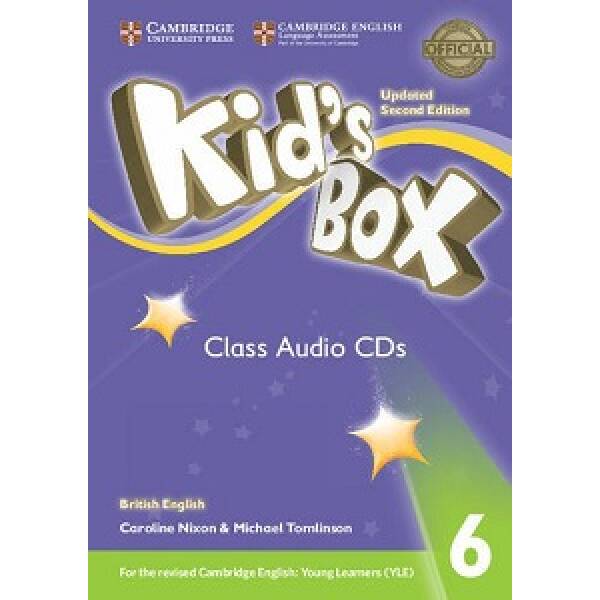 Kid’s Box Updated 2nd Edition 6 Class Audio CDs (4)