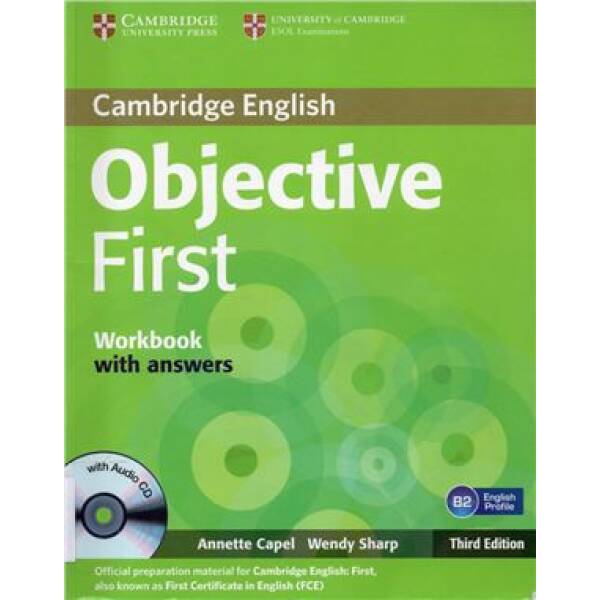 Objective First Fourth edition WB with answers with Audio CD