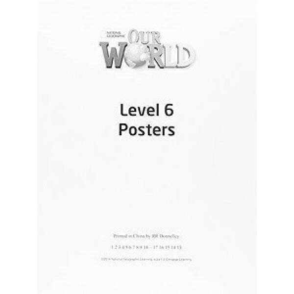 Our World 6 Poster Set