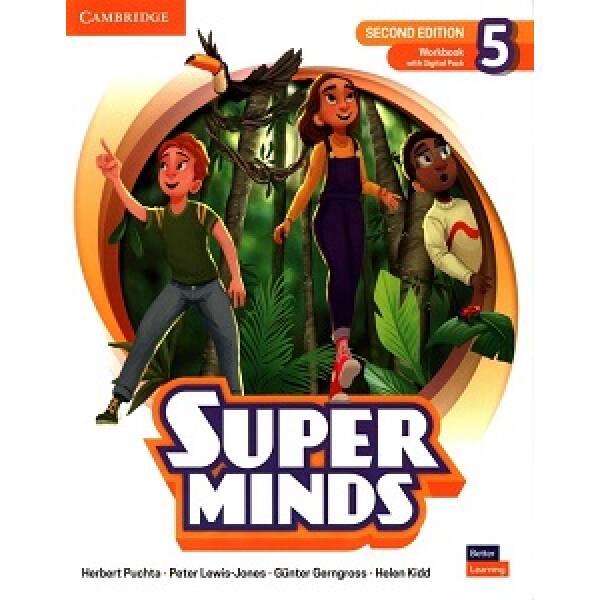 Super Minds 2nd Edition 5 Workbook with Digital Pack British English