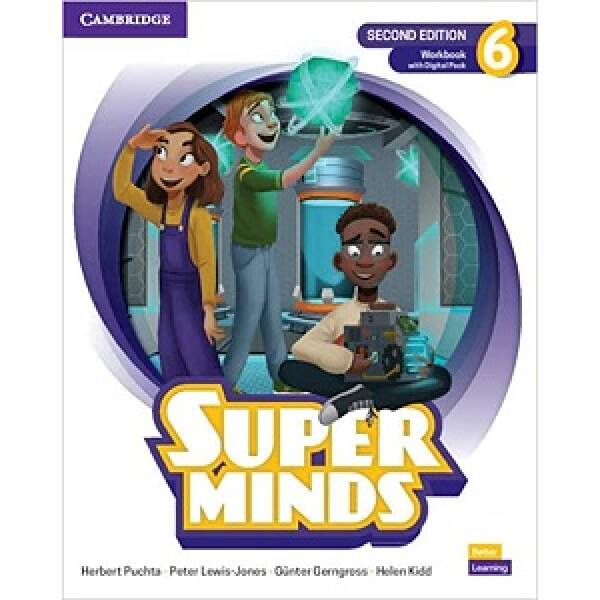 Super Minds 2nd Edition 6 Workbook with Digital Pack British English