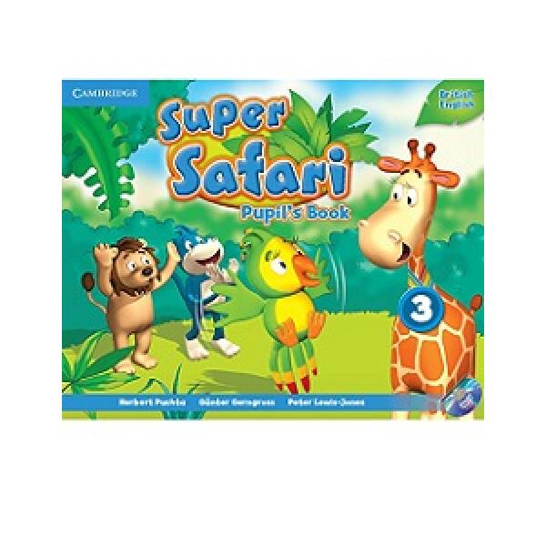 Super Safari 3 Pupil’s Book with DVD-ROM