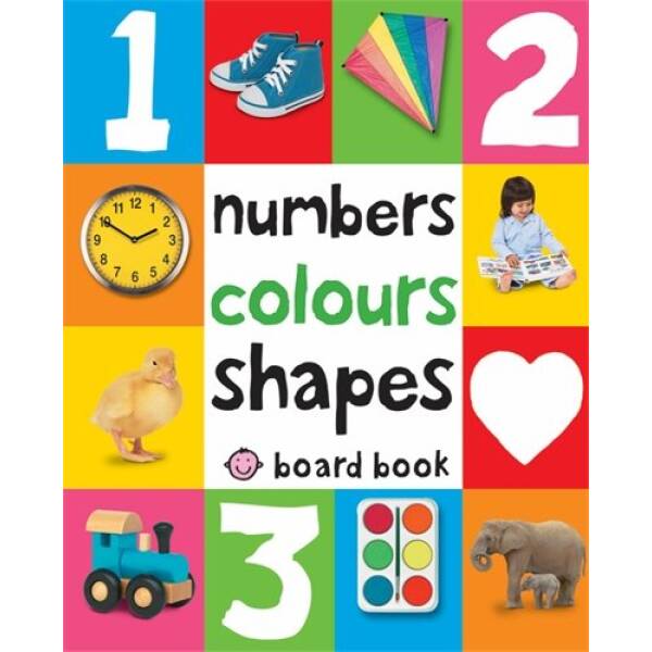 Numbers, Colours, Shapes. Board Book