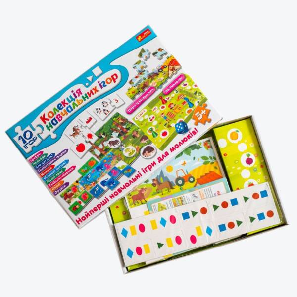 10 Ігор. Колекція навчальних ігр