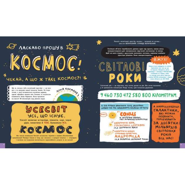 Дещо потрясне про космос та інші галактичні штуки!