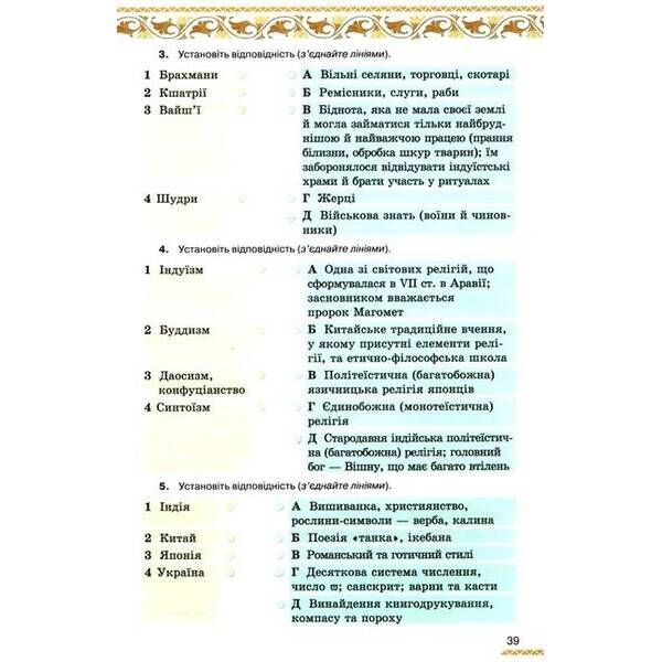Дрібниця І.В. ISBN 978-966-991-355-5-Всесвітня Історія 7 кл.Зошит для самост.та підсумк. роб. (до підруч.