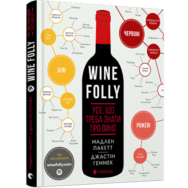 Wine Folly. Усе, що треба знати про вино. Пакетт Мадлен. 978-617-679-530-8
