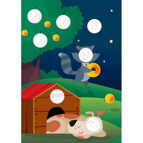 Книга-гра з наклейками. САД І ГОРОД – КНИЖКОВИЙ ХМАРОЧОС (122253)