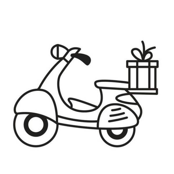 Розфарбовка для малюків. КВАДРОЦИКЛ – КНИЖКОВИЙ ХМАРОЧОС (122262)