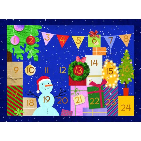 Адвент-пазл-календар. Різдвяна таємниця Великдерева / ЧАС МАЙСТРІВ