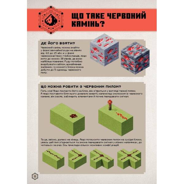 MINECRAFT Посібник з червоного каменю / Макбраєн Томас / АРТБУКС