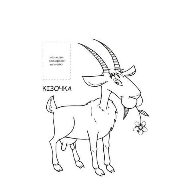 Нова розфарбовка з наклейками “Ферма” – КНИЖКОВИЙ ХМАРОЧОС (122235)