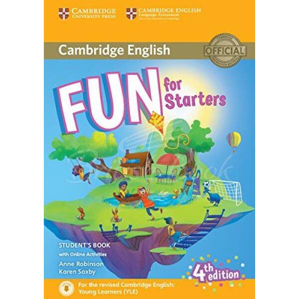 Підручник Fun for 4th Edition Starters Student’s Book with Online Activities with A / Робінсон А. / ЛІНГВІСТ