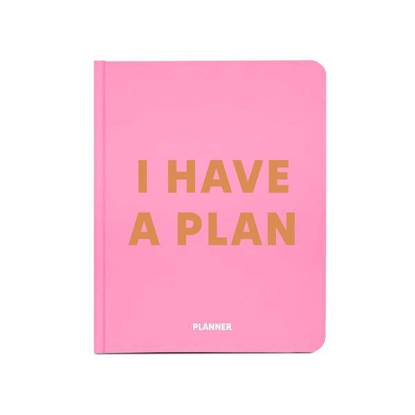 Блокнот для планування “I HAVE A PLAN” рожевий / ORNER