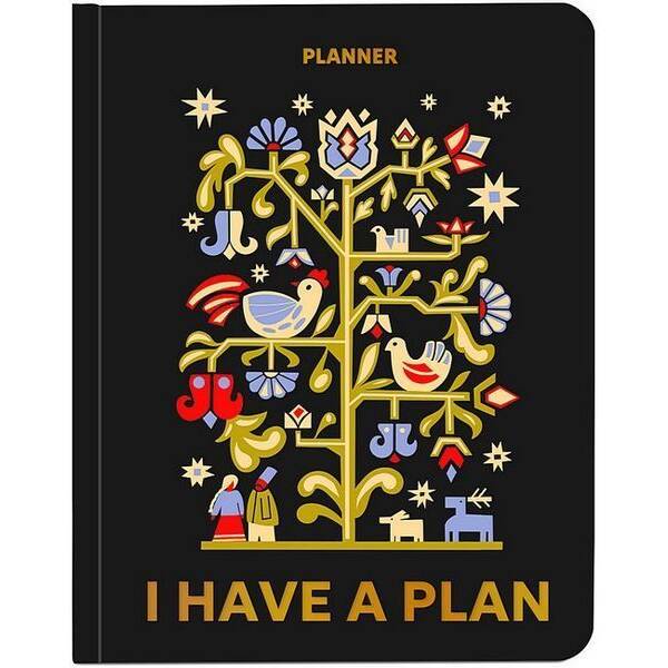 Блокнот для планування “I HAVE A PLAN” з орнаментом / ORNER