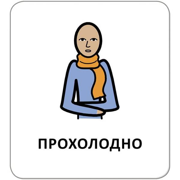 Картки з піктограмами. Природні явища. Пори року