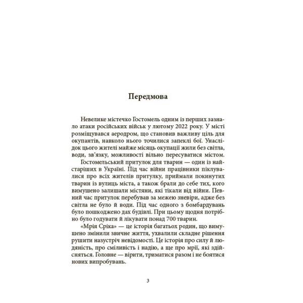 Мрія Сірка. Оповідання для дітей про людяність, сміливість і здійснення мрій