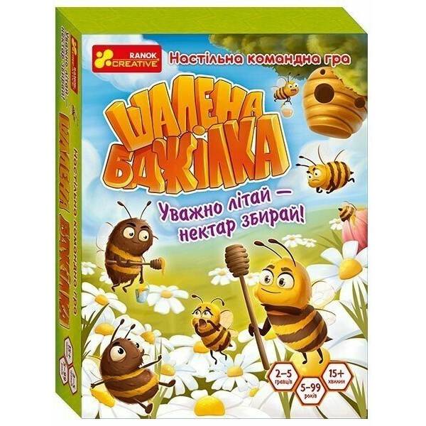 Настільна командна гра “Шалена бджілка”