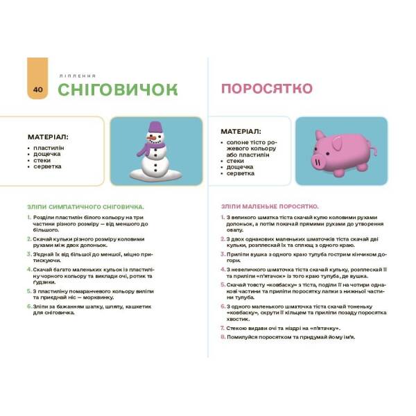 Мій альбом для аплікації та ліплення. 4-5 років