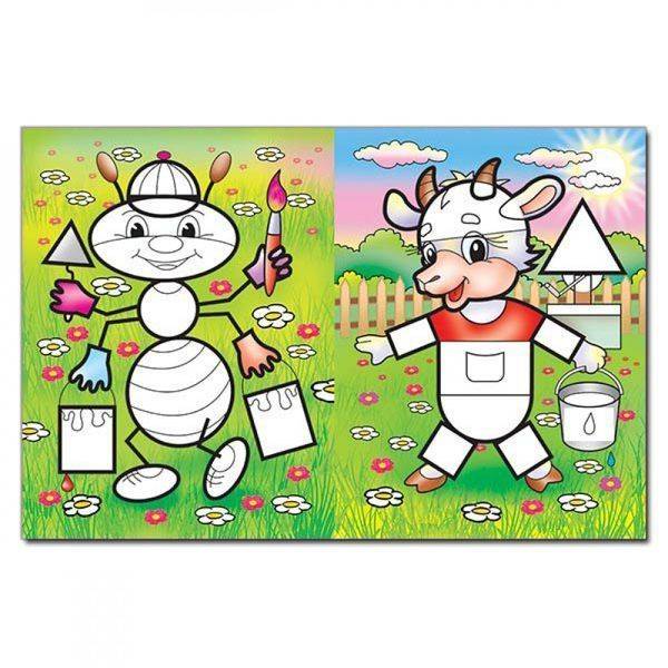 Мозаїка для малюків з наліпками. Їжачок. 9786175363744