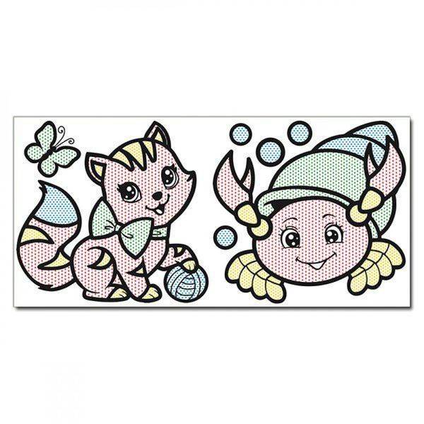 Розмалюй водою. Чарівна крапелька. Котик. 9786175368244