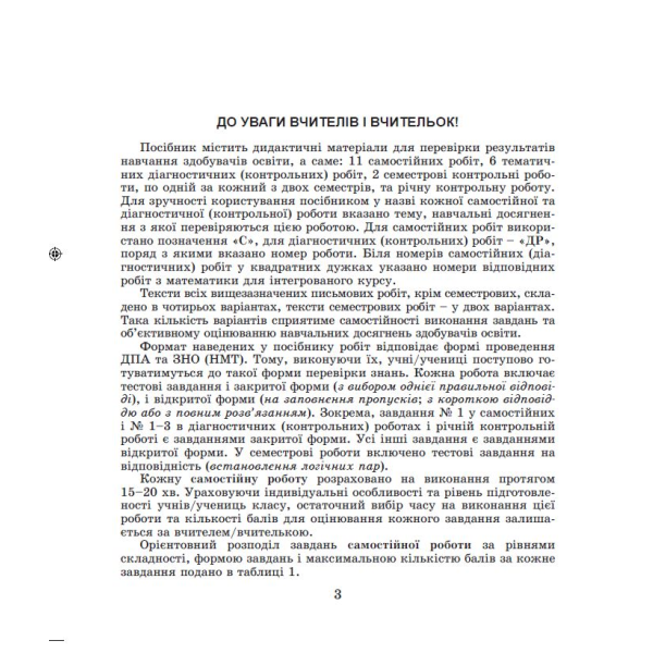 Істер О. С. ISBN 978-617-8370-67-1 / Алгебра, 8 кл., Самостійні та діагностичні роботи (2025) НУШ