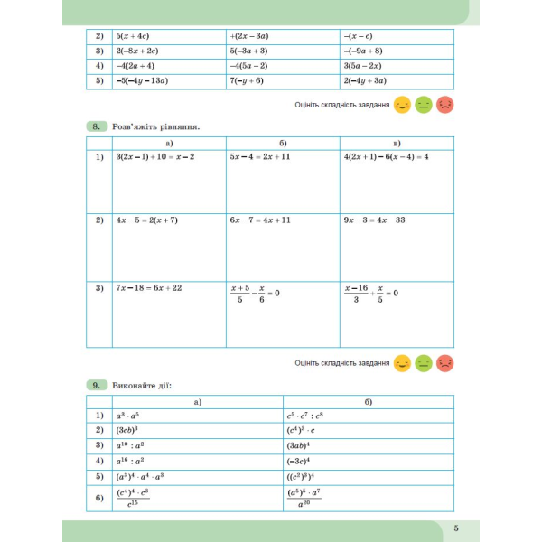Гаращенко А. П. / Алгебра, 8 кл., Зошит з елементами STEM (2025) НУШ
