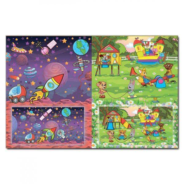 Розвивайка. Граємо з наліпками. Рожева. 9786175367261