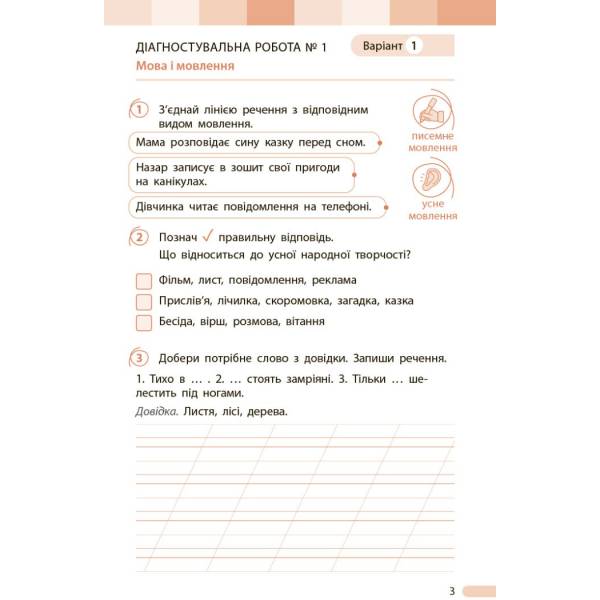 Українська мова та читання. 2 клас. Оцінювання результатів навчання до підручника Інни Большакової