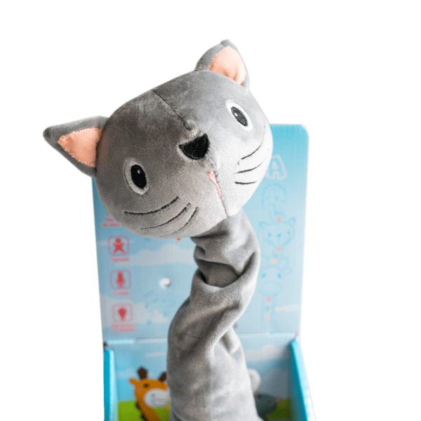 Інтерактивна іграшка-повторюха. Котик