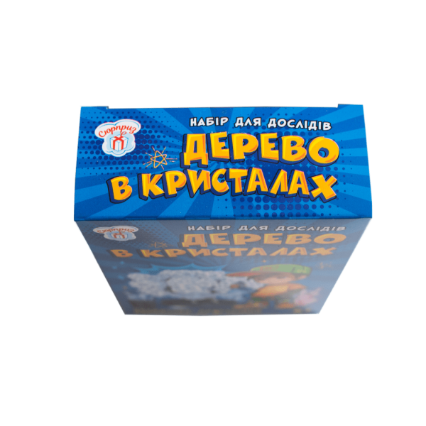 Набір для дослідів. Дерево в кристалах. Біле