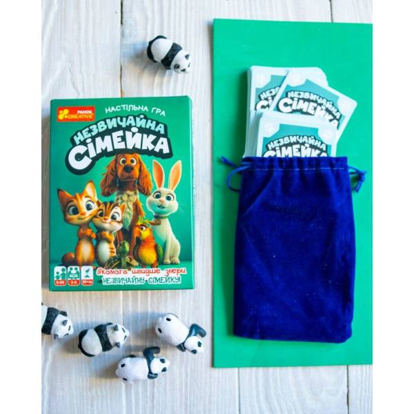Настільна гра “Незвичайна сімейка”